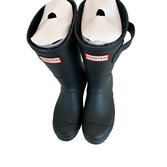 Hunter Men's Water Shoes Boat Size 7 - Insulated Tall Waterproof Wellies Boots - Picture 4 of 7